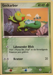 EX Crystal Guardians 67/100 Geckarbor