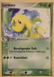 EX Verborgene Mächte 35/115 Lorblatt