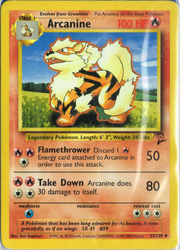 Base Set 2 33/130 Arcanine
