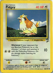 Base Set 2 86/130 Pidgey