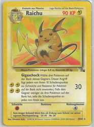Fossil 29/62 Raichu