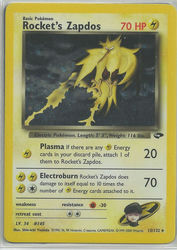 Gym Challenge 15/132 Rocket's Zapdos