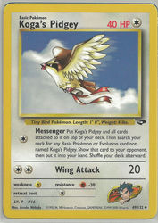 Gym Challenge 49/132 Koga's Pidgey