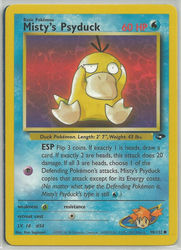 Gym Challenge 90/132 Misty's Psyduck