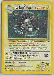 Gym Heroes 8/132 Lt. Surge's Magneton