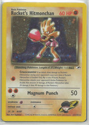 Gym Heroes 11/132 Rocket's Hitmonchan