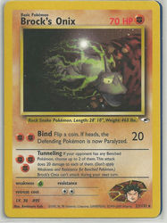 Gym Heroes 21/132 Brock's Onix