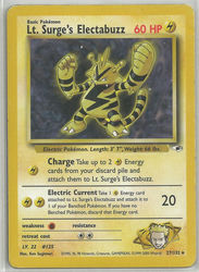 Gym Heroes 27/132 Lt. Surge's Electabuzz
