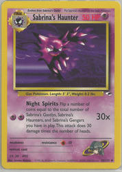 Gym Heroes 58/132 Sabrina's Haunter