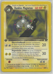 Team Rocket 28/82 Dunkles Magneton