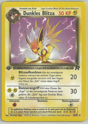 Team Rocket 38/82 Dunkles Blitza