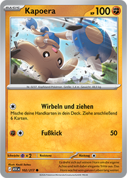 Erhabene Helden 102/217 Kapoera