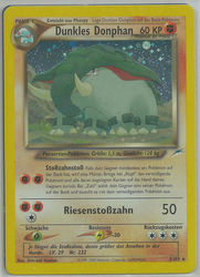 Neo Destiny 3/105 Dunkles Donphan