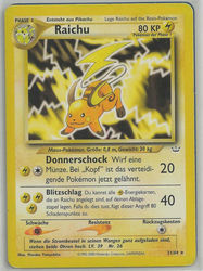 Neo Revelation 21/64 Raichu