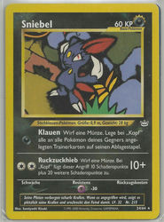 Neo Revelation 24/64 Sniebel