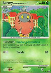 Arceus 58/99 Burmy Lumpenumhang