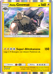 Hüter des Firmaments 061/155 Alola-Geowaz