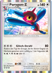Kollision von Raum und Zeit 129/155 Porygon-Z