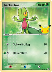 Kollektion zum 25. Jahrestag 76/109 Geckarbor