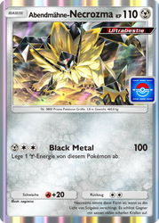 Pokémon-Sammelkartenspiel-Pocket 079/P-A Abendmähne-Necrozma