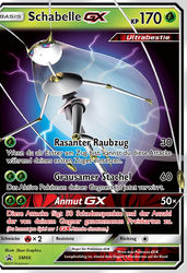 SM Black Star Promos SM66 Schabelle GX