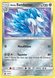 SM Black Star Promos SM127 Alola-Sandslash