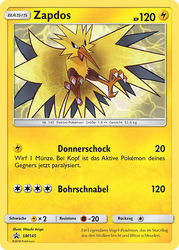 SM Black Star Promos SM145 Zapdos