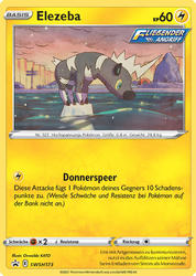 SWSH Black Star Promos SWSH173 Elezeba