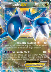 XY Black Star Promos XY72 Latios EX