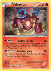 XY Black Star Promos XY164 Volcanion