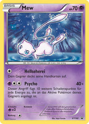 XY Black Star Promos XY192 Mew
