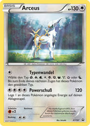 XY Black Star Promos XY197 Arceus