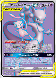 Bund der Gleichgesinnten 222/236 Mewtu & Mew TAG TEAM GX
