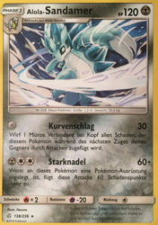 Welten im Wandel 138/236 Alola-Sandamer