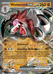 Entwicklungen in Paldea 117/193 Wolwerock ex