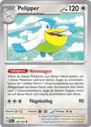 Entwicklungen in Paldea 159/193 Pelipper