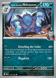 Ewige Rivalen 116/182 Team Rockets Nidoqueen