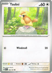 Obsidianflammen 162/197 Taubsi