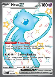 Paldeas Schicksale 216/091 Mew ex