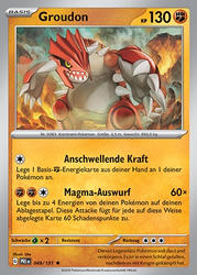 Prismatische Entwicklungen 049/131 Groudon
