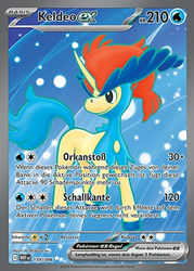 Weiße Flammen 159/086 Keldeo ex