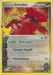 Celebrations 9/95 Team Magmas Groudon