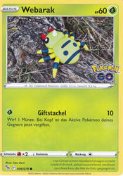 Pokémon GO 006/078 Webarak