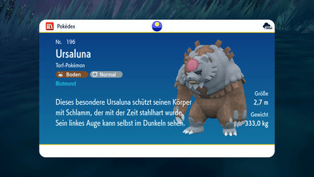 Ursaluna (Blutmond) in Pokémon Karmesin und Purpur