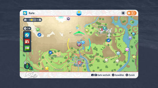 Maskoni-Standorte in Pokémon Karmesin und Purpur