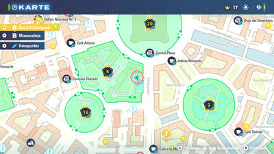 Screenshot von Nebenmissionen