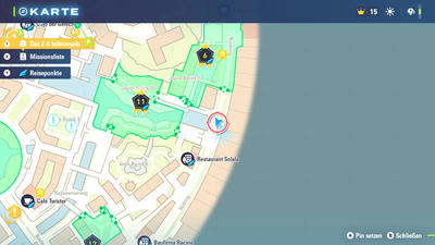 Screenshot von Nebenmissionen