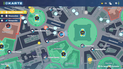 Screenshot von Nebenmissionen