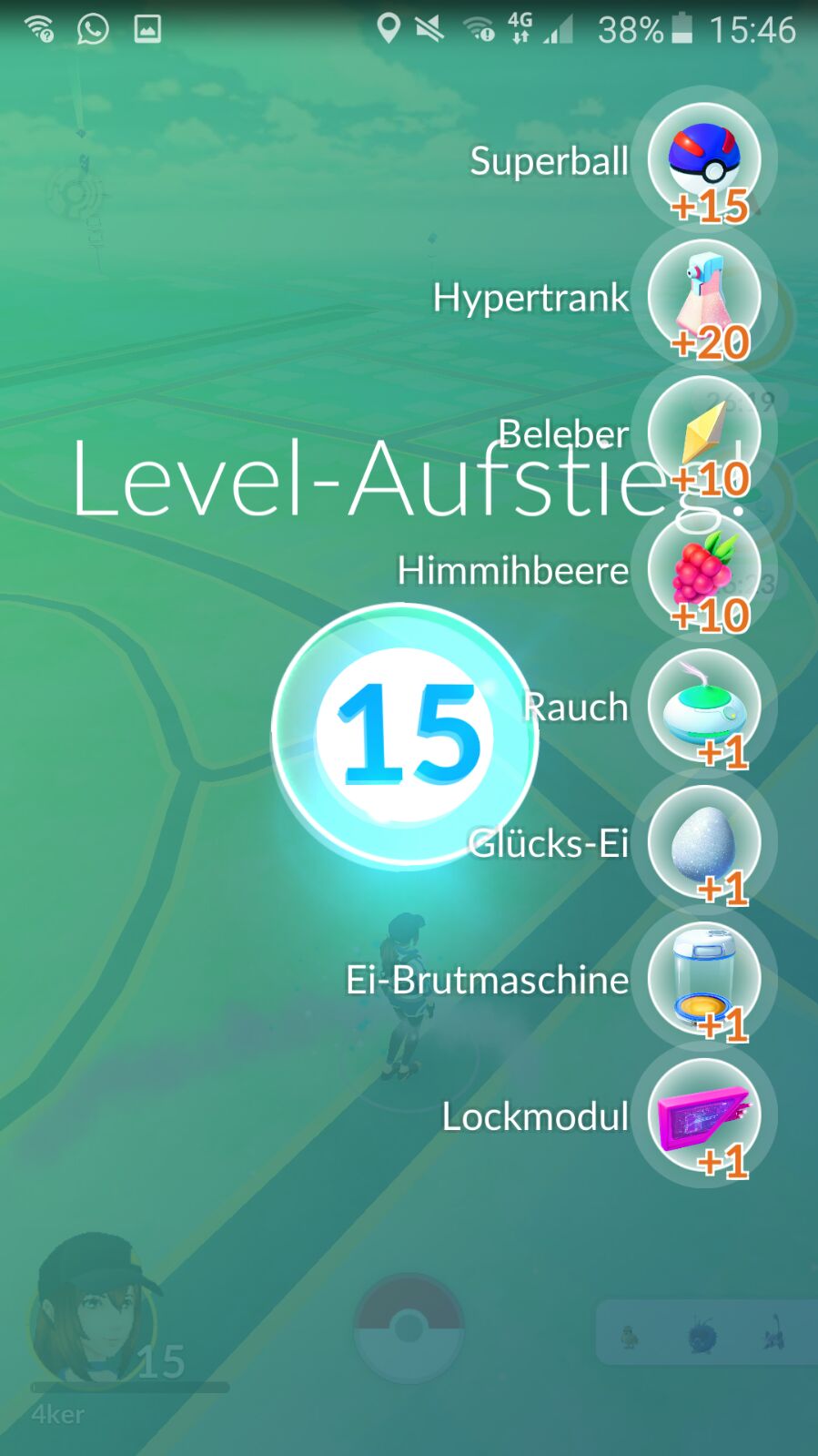LevelUPBelohnungen — Pokémon GO — SpinOffs — Spiele — Bisafans.de