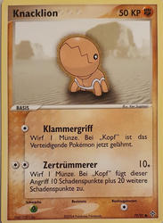 EX Drache 79/97 Knacklion